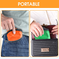 Promotion estivale : Éventail pliant de poche avec logo personnalisé, disque volant en nylon durable, jouet sportif d'extérieur pour la plage, le parc et le camping