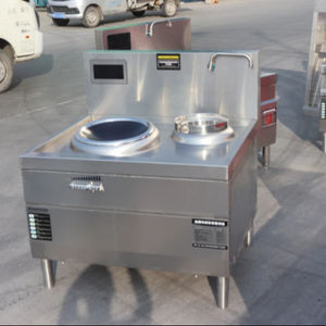 Cuisinière à induction en acier inoxydable à tête unique 15KW équipement de cuisine commerciale à queue unique pour la cuisson des aliments pour les cuisines - Product Image 2