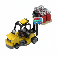 Kit de Modélisme MOC Personnalisé OEM ODM, Cadeau d'Entreprise Personnalisé de Voiture Landmark de Marque pour Événements, Anniversaires et Promotions de Fêtes
