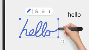 Pizarra Interactiva 4K HD de 65/75/86 Pulgadas, Videoconferencia HD, Pizarra Inteligente para Aula Escolar, Aprendizaje Remoto para Estudiantes - Product Image 3