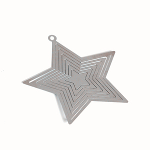 Bán hàng nóng 3D kim loại khắc Spinner giáng sinh trang trí - Product Image 5