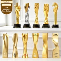 Nuevo Trofeo de Resina Creativo 2026, Personalizado de Alta Gama, Premios Corporativos, Reconocimiento a Empleados, Premios de Fin de Año, Grabado Gratuito