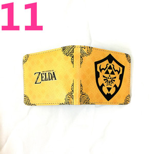 Cartera Plegable Corta de PU de Alta Calidad con 21 Colores, Diseño <span class=keywords><strong>Zelda</strong></span>, con Cierre, Ideal para Regalo - Product Image 5