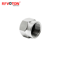 Capuchons de connecteur coaxial de bouchon anti-poussière de prise mâle de Type F d'usine pour connecteurs coaxiaux RF Jack femelle de Type F