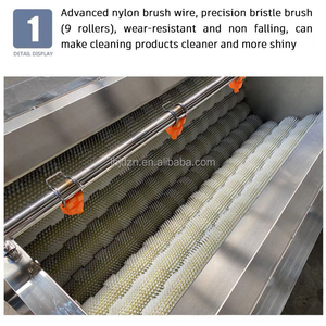 Lavadora multifuncional de frutas y verduras de grado comercial con ozono para una limpieza eficiente de verduras - Product Image 2