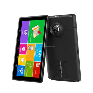 Caméra de tableau de bord intelligente pour voiture avec écran tactile capacitif IPS de 7 pouces, <span class=keywords><strong>GPS</strong></span>, navigation, Android 4.4.2, WiFi, MT8127, caméra de tableau de bord pour camion - Product Image 1