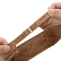 Nouvelle arrivée Bande antidérapante pour perruque avec double face en velours Bandeau réglable pour perruque et cheveux pour femmes et hommes avec logo personnalisé