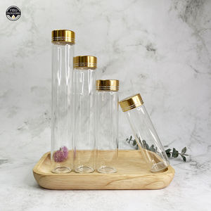 Tubos de prueba de vidrio, con tapa de tornillo, 30ml, 60ml, 100ml - Product Image 1