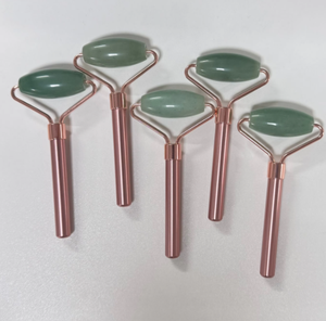 Nhỏ kích thước nhỏ tự nhiên màu xanh lá cây Aventurine Jade Eye Ice lăn - Product Image 3