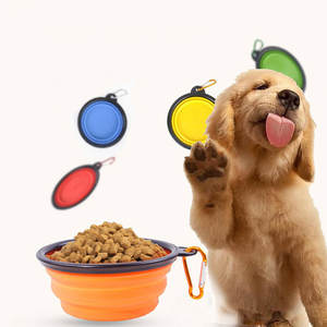 Mangkuk Anjing Silikon Portabel Grosir Pabrik, Peralatan Makan Ukuran Kecil, Mangkuk Makanan Hewan Peliharaan Lipat Ramah Lingkungan - Product Image 2