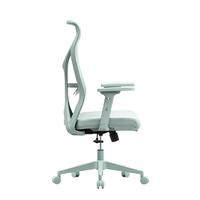 Chaise de bureau de direction ergonomique B62, nouvelle conception moderne, avec dossier en maille verte, pour un confort optimal – Mobilier essentiel
