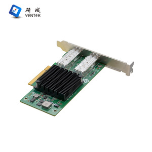 Tarjeta de Red de Fibra Óptica Yentek de 10 Gb PCIe x8 2 SFP Intel JL82599ES para Servidor y Escritorio - Product Image 2