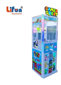Lifun rainny Gamer Quest Key Quest đồ chơi Claw Máy lifang nhà máy Arcade đồ chơi sang trọng cần cẩu Claw búp bê máy với giải thưởng Locker - Product Image 5