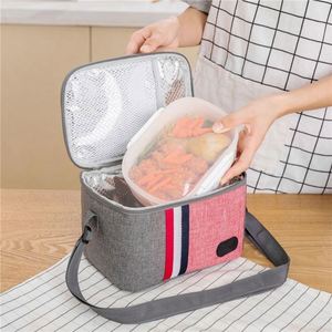 Large Capacity Lunch Bag Lightweight Portable Insulated Lunch <b>Box</b> <b>Soft</b> Tote Bag for Adults Men and Women Cooler Bag - Product Image 4