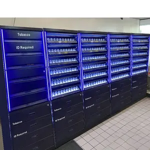 Popular Supermarket Shelf Pusher Display Used Counter Cigarette Display Rack For Sale