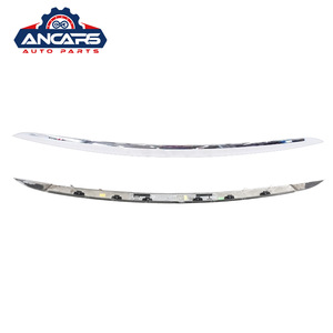 Embellecedor de puerta de elevación cromada, piezas de automóviles, 1035369-00-D 103536900D, para ta-la Model X 2016-2020, mango de maletero, tira cromada - Product Image 2