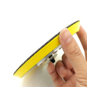 125mm Without Holes High Hardness Customized OEM Pneumatic Orbital Sander Sanding Pad with Hook Loop Backer - Product Image 4