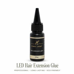 Colle pour extensions capillaires Pinky Leem 20g – Adhésif professionnel pour extensions de cheveux, outil de salon, colle transparente à lumière UV, vente en gros - Product Image 6