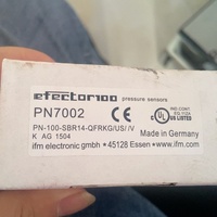 Capteur de pression PN7002 PN-100-SBR14-QFRKG/US/V PLC