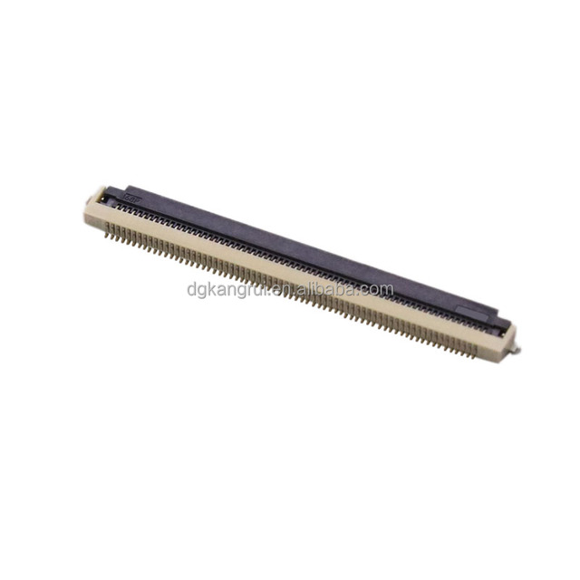 Premium Grade Series F0503 Single Front Flip Typen Connector 0.5mm Pitch 1.80mm Height Gold Plated FFC FPC Connector