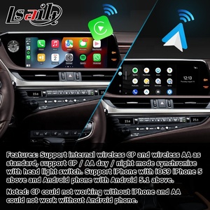 Lsailt kablosuz Carplay Android otomatik arayüz kutusu Lexus Lexus ES250 NX300h ES 18-21 destek ayna bağlantı kablosuz oto - Product Image 2