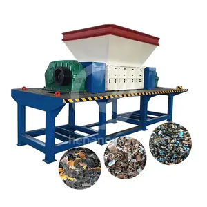 OCEAN Plastic Polystyrene Tyre Shredding Machine Iron Aluminum Can Shredder Clothes Waste Crusher for Wood