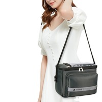 Sacoche de vélo avant grande capacité pour support de chargeur de vélo d'appartement, écran tactile, logo personnalisé disponible HGJ BHJ 4kg 24x7x24CM Unisexe