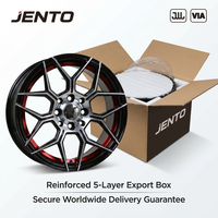 Ruedas Flow Formed 15x6.5J 4x100 4x114.3 Listas para Enviar, Compatibles con Honda Fit Jazz Toyota Yaris Mazda Miata Polo Golf, MOQ Bajo