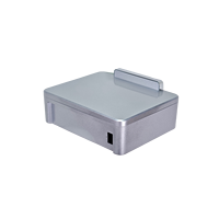 Coque de châssis d'instrument de beauté de bureau en plastique ABS de haute qualité