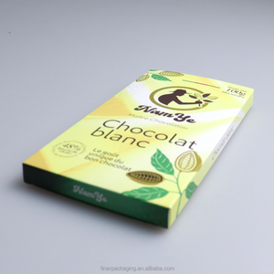 Boîte d'emballage en carton blanc personnalisée pour barres <span class=keywords><strong>chocolat</strong></span>ées, adaptée au régime cétogène et faible en glucides - Product Image 6