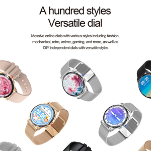 Montre connectée pour femmes FW45 1.32 pouces AMOLED BT5.0 NFC HC3605 AB5691G IP67 Moniteur de bien-être HRV O2 Wellness Wearfit Pro - Product Image 6