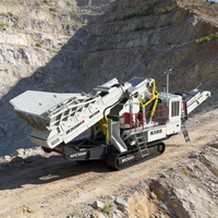 Concasseur de pierre mobile sur chenilles NFC1400S de dernière technologie pour carrière de granit, à haute rigidité, à vendre