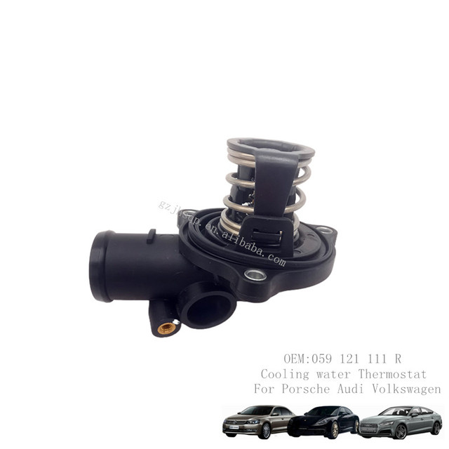 ENGINE COOLANT THERMOSTAT HOUSING for AUDI A4 B8 Q7 VW TOUAREG 3.0 TDI Quattro 059121111R