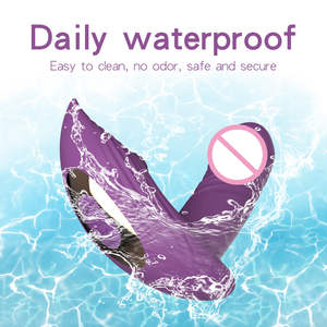 Vibrador de Empuje 3 en 1 GL-X9104 de Gelances, de Fábrica al por Mayor, con Tapón Anal y Fuerte Succión, para Mujeres, Juguete para Adultos - Product Image 4