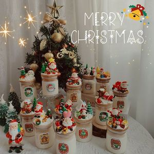 Velas Navideñas Económicas en Frascos, Velas Perfumadas de Lujo, Velas Aromáticas en Frascos, Fragancia de Lujo, Logotipo Personalizado en Caja de Regalo - Product Image 2