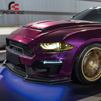 Kit de carrosserie en fibre de verre pour Ford Mustang GT 2018-2021, accessoire de mise à niveau du pare-chocs de voiture