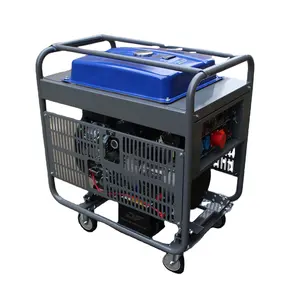 Slong 10000kw 10kw 11kw 12kw 15kw portable Gasoline Generator 2 cylinder 100% copper digital AVR gasoline generator