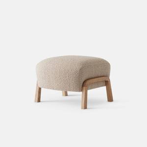 Taburete Otomano de Madera y Terciopelo Resistente, Moderno, de Tela y Material Sólido, Hecho a Mano, Ideal para Dormitorio, Pasillo, Lavadero, Entrada, Apartamento - Product Image 3