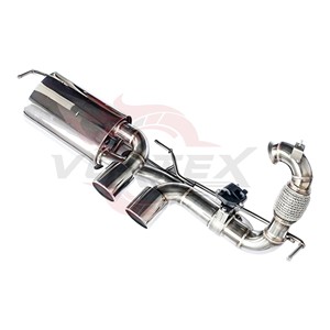 Escape de acero inoxidable Vortex para Smart W453 Fortwo Forfour 1.0 0.9T Valvetronic Catback con puntas dobles centrales Rumble - Product Image 2