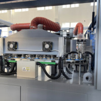 Venta caliente 4 cavidad servo completo automático PET botella de plástico máquina de moldeo por soplado