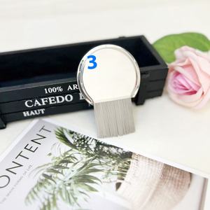 Peine portátil <span class=keywords><strong>de</strong></span> acero inoxidable para perros y gatos, cepillo <span class=keywords><strong>de</strong></span> depilación <span class=keywords><strong>de</strong></span> madera para <span class=keywords><strong>tratamiento</strong></span> <span class=keywords><strong>de</strong></span> pulgas y piojos, suministros <span class=keywords><strong>de</strong></span> limpieza <span class=keywords><strong>de</strong></span> belleza, venta al por mayor - Product Image 4