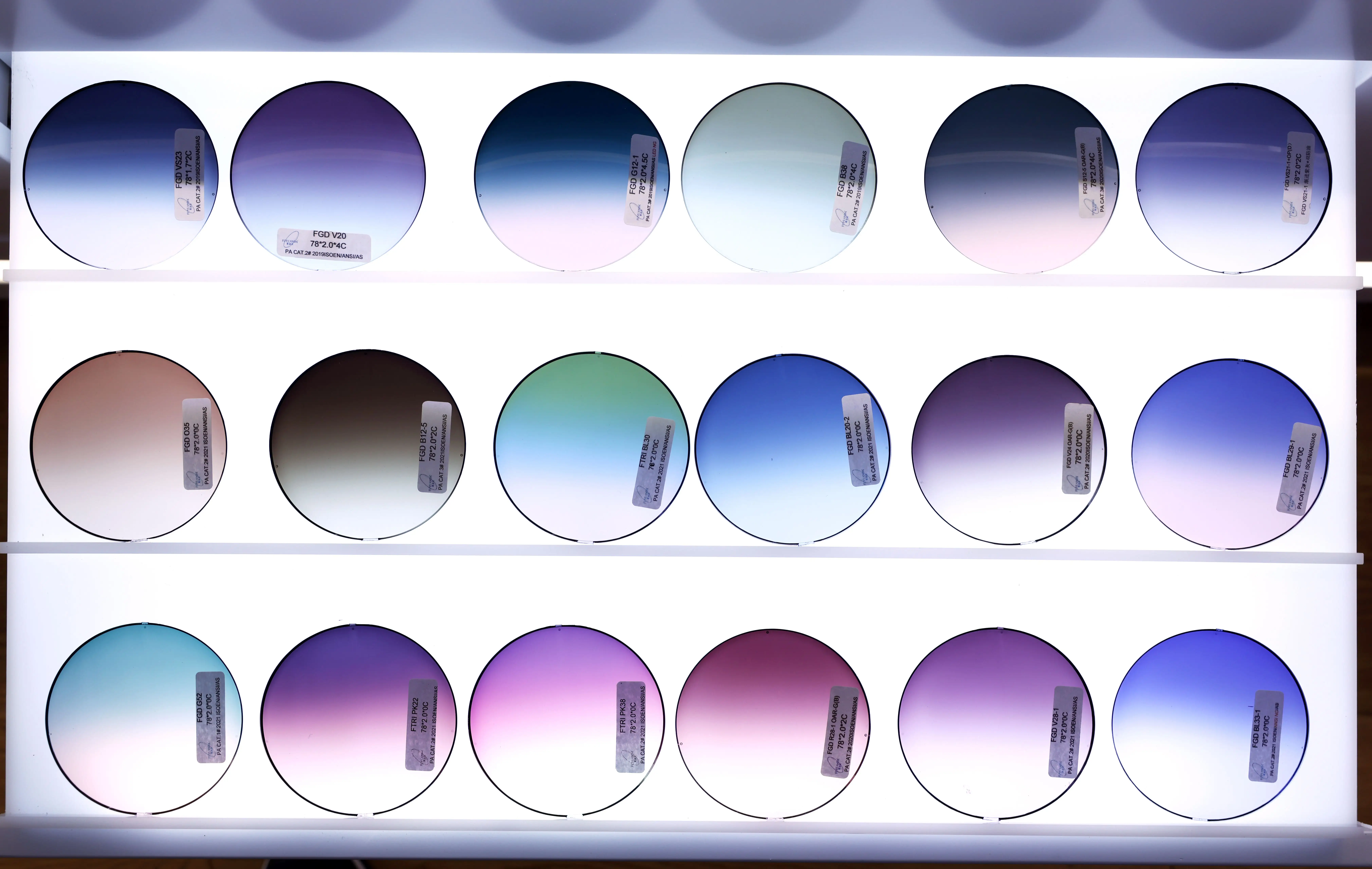 sunglass lens colors