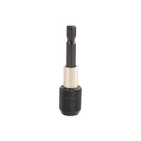 Destornillador Hexagonal magnético de liberación rápida, varilla de extensión autoblocante, taladro eléctrico, adaptador rápido, Portabrocas