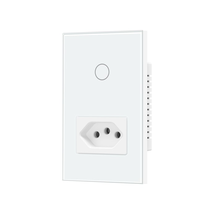 Brazilian Wall Socket with USB Typ C Port Outlets Brazil Wifi 3 Gang Switch WiFi Smart Outlet Socket USB and Type C