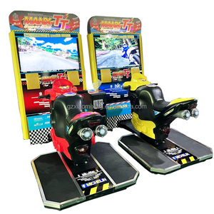 Máquina <span class=keywords><strong>de</strong></span> Videojuegos <span class=keywords><strong>de</strong></span> Carreras MANX TT Super Bike, Simulador <span class=keywords><strong>de</strong></span> Motocicleta 1/2, 1 Jugador, Personalizable, 220V, Funciona con Monedas - Product Image 5