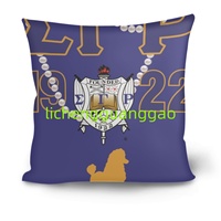 Housse de coussin décorative Zeta Phi Beta Sorority, cadeaux et articles de décoration pour sororité