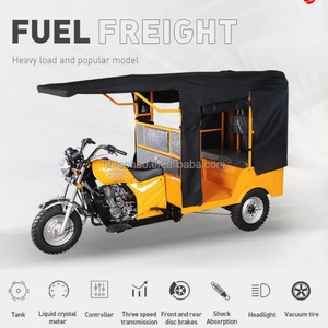 รถสามล้อดีไซน์ใหม่ ริคชอว์ 3 ล้อ เครื่องยนต์บาจาจ รถจักรยานยนต์/สามล้อ/ไตรค์/สกู๊ตเตอร์ สำหรับผู้ใหญ่ - Product Image 4