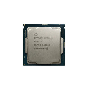 Processeur Intel Xeon E-2234 3.60GHz 4 cœurs 8 threads 8 Mo LGA 1151 SRFAX à prix bas - Product Image 1