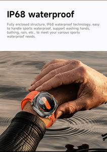 สมาร์ทวอทช์ Z7 Ultra สำหรับผู้ชาย หน้าจอ HD สา<span class=keywords><strong>ย</strong></span>คู่ พร้อมเข็มทิศ ติดตามการนอนหลับ ระบบนำทาง GPS กันน้ำระดับ IP67 ตรวจสอบสุขภาพ รับสายโทรศัพท์ - Product Image 2