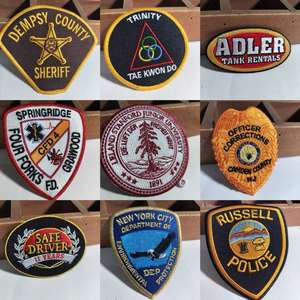 Écussons et badges brodés personnalisés pour vêtements, chapeaux et vestes – Logo brodé intégral en tissu, thermocollant, pour un style cool et unique - Product Image 2